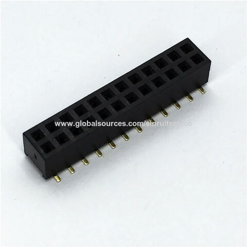 Pitch 2.0mm Female Header Socket 2xnpin Smt Side Entry For Pcb ...