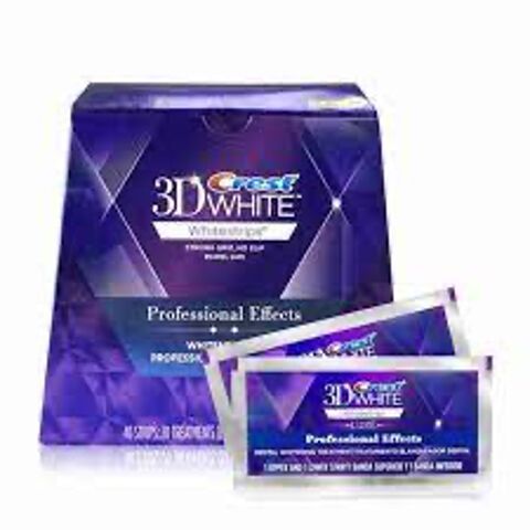 crest 3d white strips with light sensitive teeth