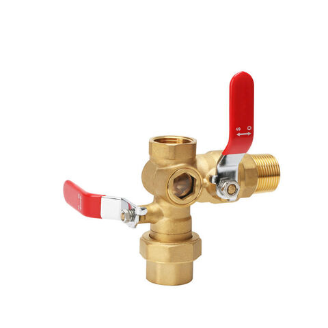 Buy Wholesale China Brass Forged Test & Drain Ball Hydrant Valves For ...