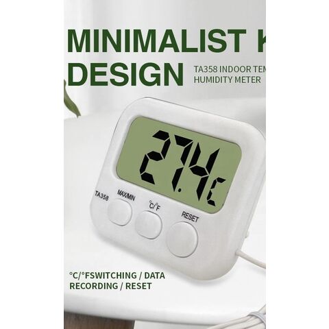 Aquarium Thermometer, Lcd Digital Electronic Thermometer With
