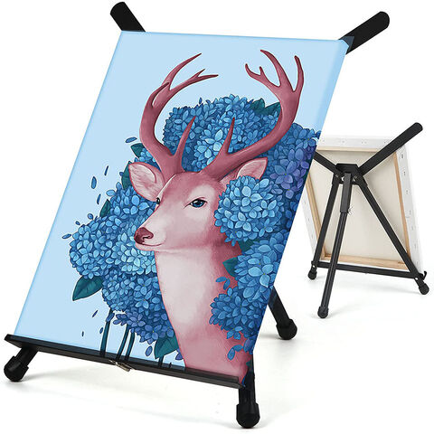 Aluminum Mini Table Top Display Artist Easel Painting Stand Master