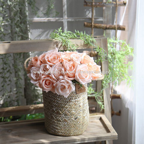 Buy Wholesale China Supplier Home Decoration Simulated Nine Head Rose ...
