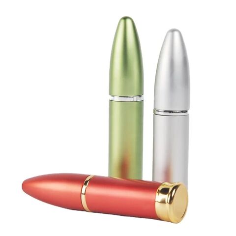 10ml Nachfüllbarer Mini Dreh-Zerstäuber aus Metall - Tragbarer Parfüm-Flakon für unterwegs