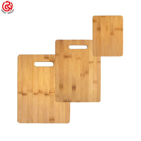 Bamboo Wooden Cutting Boards - 3 Assorted Sizes