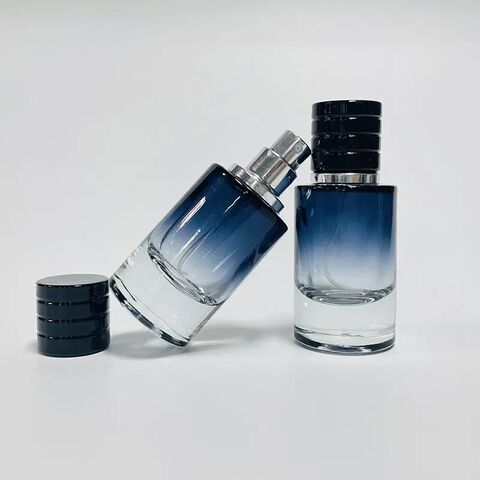 30 ml Luxus Parfüm Sprühflasche mit Deckel, Glasbehälter für Parfum Flüssigkeitsverpackung, Parfümflaschen Verpackung