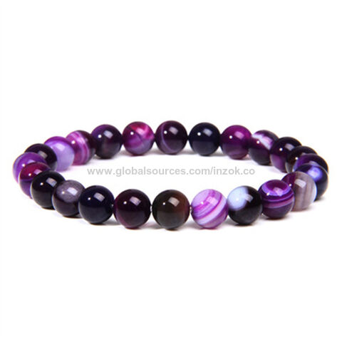 Buy Wholesale China Wholesale Beaded Br10mm Natural Purple Amethysts ...