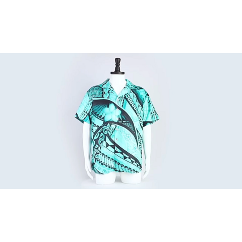 2021 Ti Men Shirt Chemise Homme Dy-son Short Sleeve Button Down Tishert