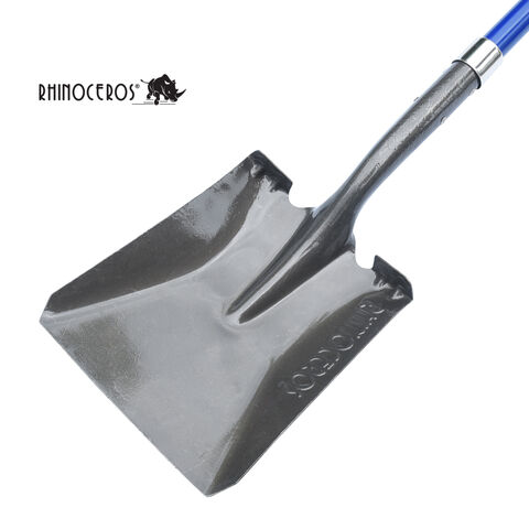 Shovel - square - fiberglass handle