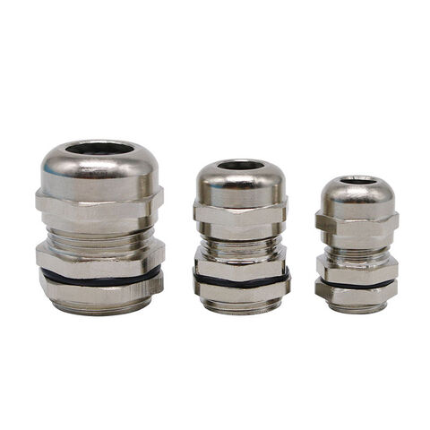 Nickel Plated Brass Cable Gland M60 IP68 Waterproof Metallic Connector -  China Brass Cable Gland, Brass