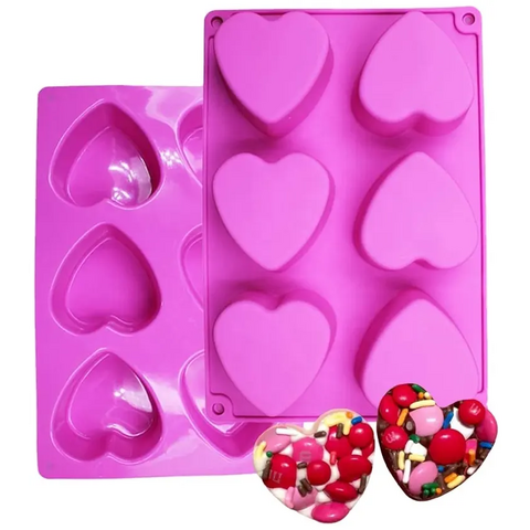 Puffy Heart Silicone Mold (9 Cavity) Kawaii Decoden Cabochon Making Clear  Mold UV Resin Epoxy Mold - Silicone Molds Wholesale & Retail - Fondant, Soap,  Candy, DIY Cake Molds