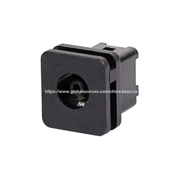 Bsun Connecteur d'Alimentation DC, Type Vertical, Boîtier Métallique, 1.65, Broche Centrale de 2.0*2.5mm, Diamètre Extérieur de la Fiche 5.5*2.5mm DC avec une Durée de Vie de 5 000 Cycles