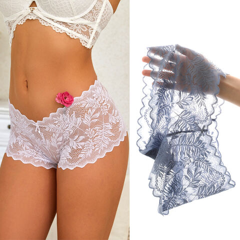 Womens Sexy Panties,lace Thongs G-string With Pearls Ball-3pcs