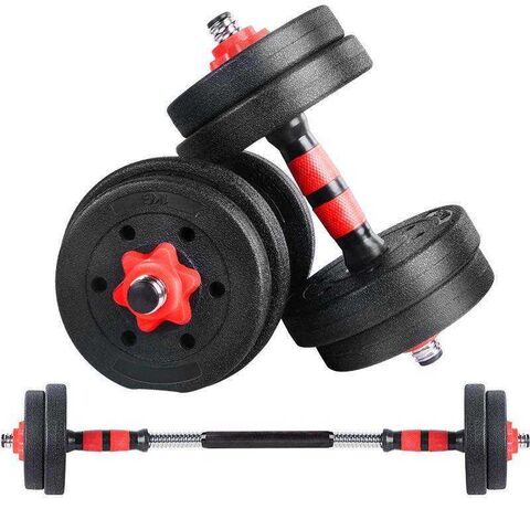 Gym Equipment Weight Lifting Best Rubber Coated Cement Dumbbell