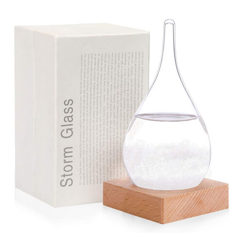 China glass barometer bottle Storm glass factory and suppliers