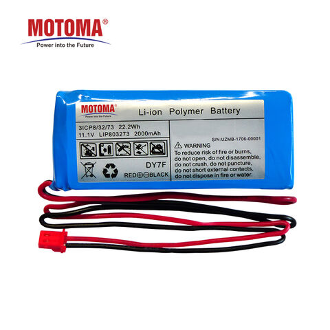 Buy Wholesale China Customized Lithium Ion Battery Manufacturer 7.4v  5200mah For Security Products, Inspection Equipment Odm & Household  Products at USD 1.99