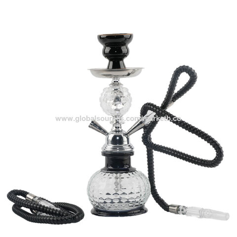 Portable Hookah Set with Protective Cover for Car Outdoor Travel Chicha  Sheesha Narguiles Smoking Accessories Small Shisha Kit