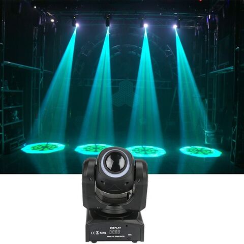 Good Effect Mini Dj Led 30W Gobo Moving Head Spot Disco Light Club DJ Stage  Lighting Party Disco Moving Head Light