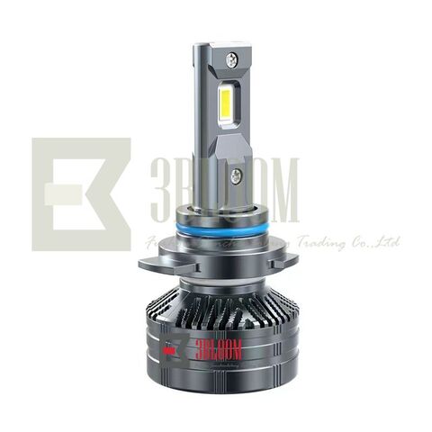 9012 HIR2 LED-lamp, 22000LM 6500K 600% Wit Draadloze Plug & Play LED HIR2 9012 Groot- of Dimlicht Autolampen, 1:1 Minigrootte, 2 Stuks