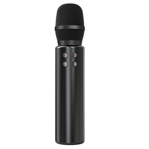 Microphone haut-parleur professionnel dynamique sans fil karaoké portable,  Bluetooth, avec carte TF