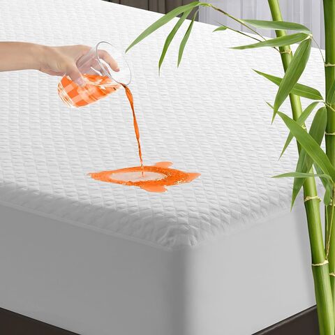 JEAREY Heated Mattress Pad 1-in D Polyester King Hypoallergenic Mattress Cover in White | JE-LXDRCL-WH-K