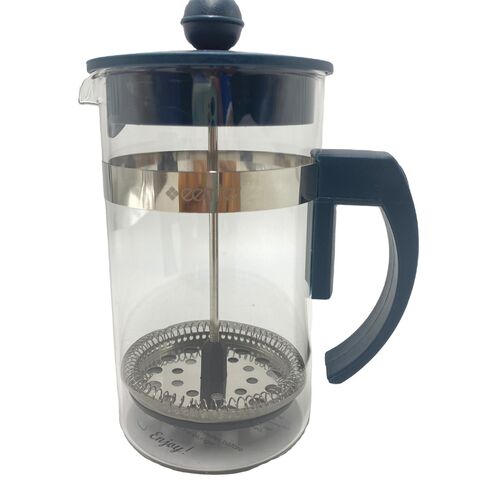 1pc High Borosilicate Glass French Press Coffee Maker & Tea Infuser With  Filter, Hand Drip Coffee Pot & Tea Brewing Tool