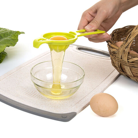 Kitchen Egg Size Filter Yellow Yolk White Separator Separates Tool ...