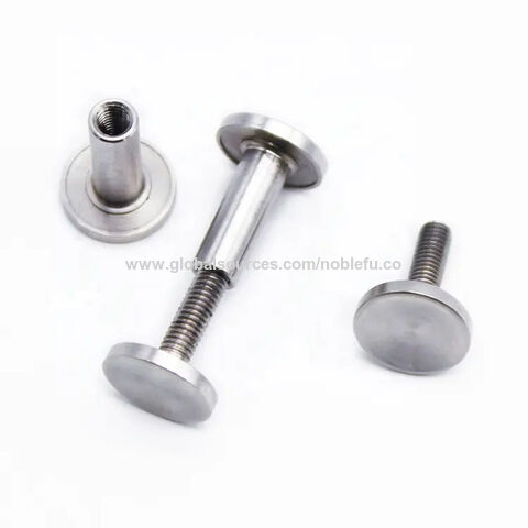 Buy Wholesale China Custom Aluminum Nonstandard Fastener Male And Female  Screw Turning Parts & Stainless Steel Bolts at USD 0.01