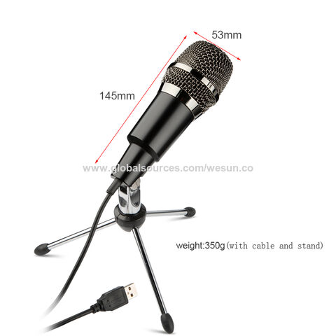 Acheter Microphone à condensateur professionnel avec support de
