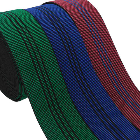 Heavy Duty Customized Elastic Sofa Webbing Straps Upholstery Tape