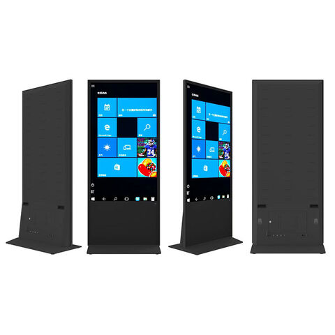 75" 100" 55 Inch Indoor Touch Screen Lcd Outdoor Advertising Totem ...