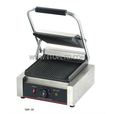 Wholesale Home Use Panini Grill Single Plate Electrical Breakfast Panini  Grill - China Grill, Panini Grill