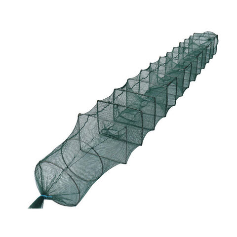 Fishing Traps Portable Folded Fishing Net Shrimp Lobster Crayfish Crab ...