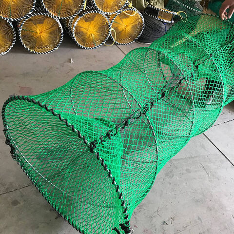 Crab Trap Folding Fish Trap Big Turtle Trap/spring Fish Pot 70*120 ...