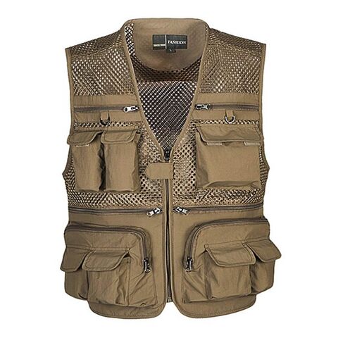 Unique Style Tower Climbing Work Vest For Adults Cheap Fishing Men