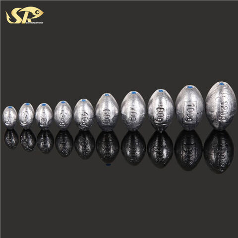 Buy Standard Quality China Wholesale Superiorfishing Olive Shape Lead Fishing  Weight 10g-120g Wholesale Saltwater Fishing Sinker Y008 $0.05 Direct from  Factory at Weihai Superiorfishing Outdoor Co., Ltd.