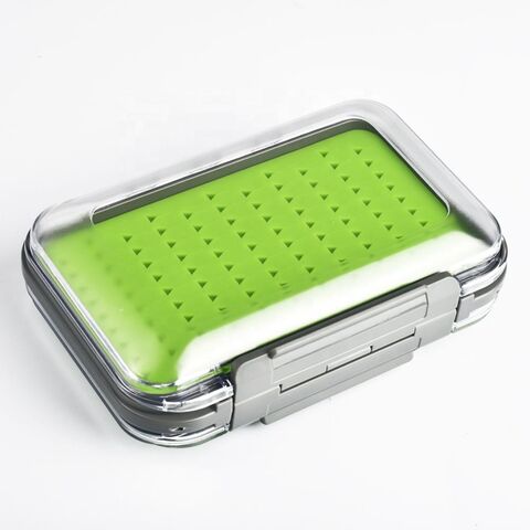 Buy China Wholesale New Arrival Fly Fishing Tackle Box Wholesale Waterproof  Silicone Slim Fly Fishing Box & Waterproof Silicone Slim Fly Fishing Box  $2.1
