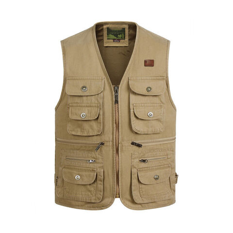 Cotton Fishing Vest Outdoor Hunting Vest Jacket 