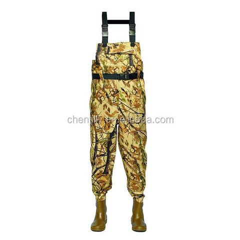 Compre Chn-81205m High Quality Fishing Wader Suit Camo High Chest