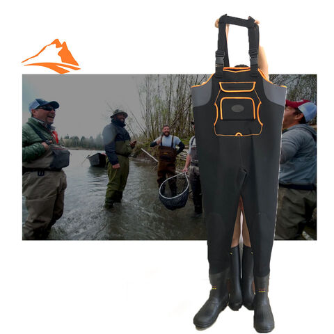 Waterproof Chest Fishing Waders with Boots for Men - China Wader and Fishing  Clothing price