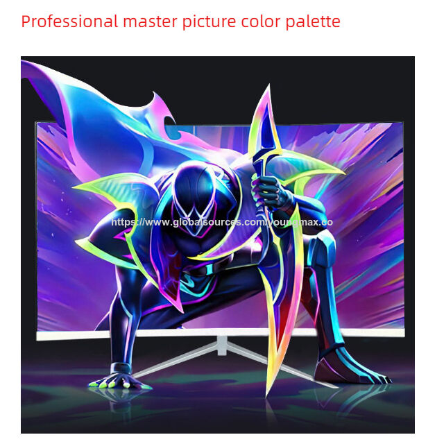 Monitor UHD de 24 polegadas, 1K 165Hz, sem moldura, para design de escritório, tela LCD para computador for sale at factory direct price