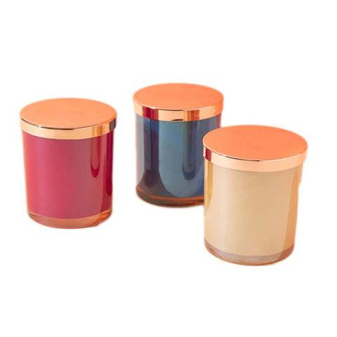 Buy Standard Quality China Wholesale Empty Candle Jars With Lids