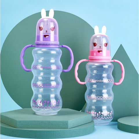 Baby feeding bottle clearance with handles