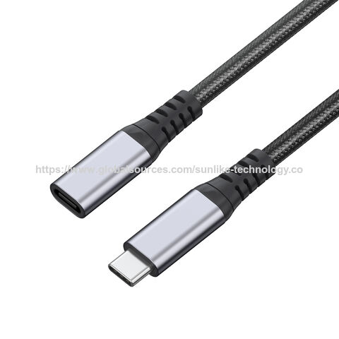 OEM ODM Lieferant, USB C Verlängerungskabel, USB-C 3.2 GEN 2, Unterstützung PD 100W Ultra Speed 20Gbps.