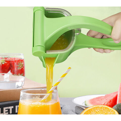 Exprimidor de frutas manual de plástico exprimidor de limón exprimidor de  naranja manual - China Máquina de zumos y Herramientas de fruta precio