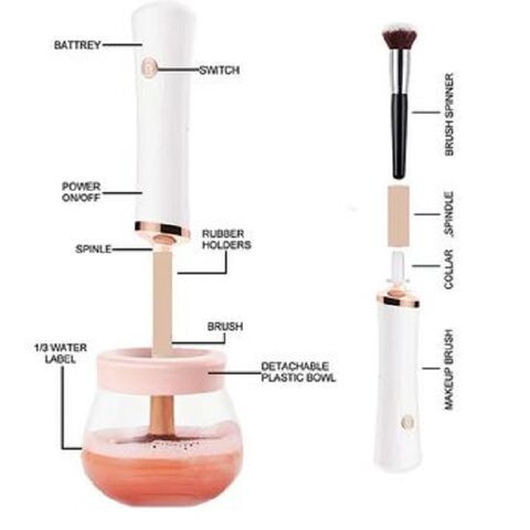 Electric Makeup Brush Cleaner Machine - Alyfini Portable Automatic