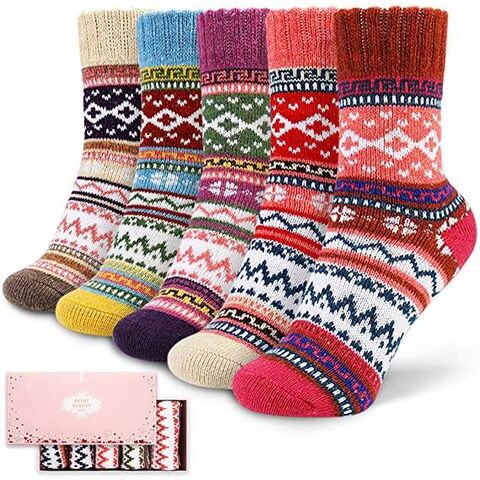 Wholesale Soft Knitted Wool Winter Vintage Thick Warm Cabin Fuzzy