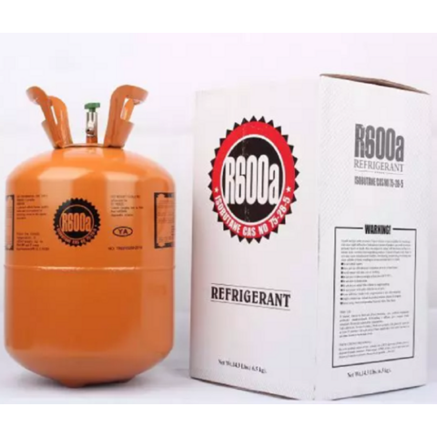 Gas R600a refrigerant (isobutane) 5 kg cylinder on sale