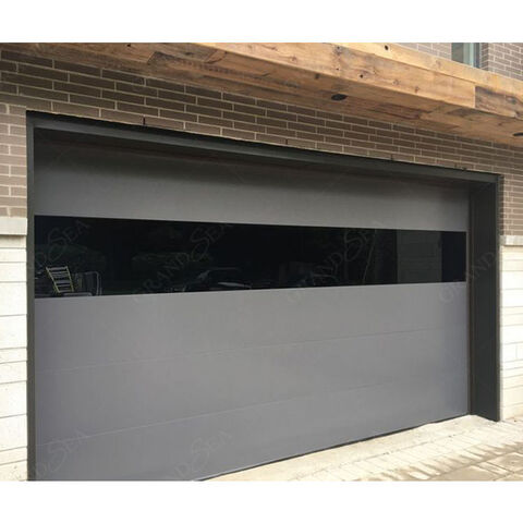 Cheap Modern Overhead Frameless Residential Automatic Garage Door