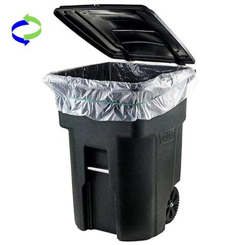 Buy Wholesale China 95 Gallon Clear Heavy Duty Rubbish Tras Bags /garbage  Can Liners On Roll & Heavy Duty Rubbish Garbage Bag Hdpe Ldpe Trash Bag at  USD 1.1