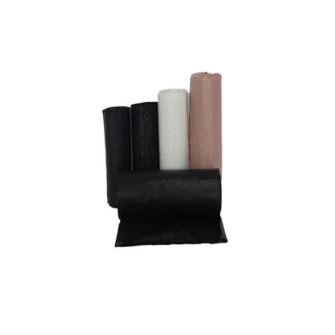 Garbage Bag Black Flat Mouth Disposable Plastic Bag Waste Refuse